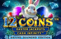 12 Coins Grand Diamond Edition Easter Jackpots logo