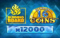 16 Coins Diamond Burning Board logo