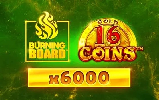 16 Coins Gold Burning Board