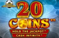 20 Coins Score the Jackpot logo