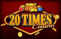 20 Times Casino logo