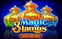 3 Magic Lamps Hold and Win logo