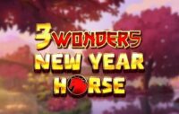 3 Wonders New Year Horse logo