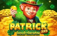 3×5 Patrick — Hold The Spin logo
