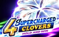 4 Supercharged Clovers Hold and Win logo