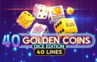40 Golden Coins Dice Edition logo