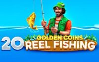 40 Golden Coins Reel Fishing logo