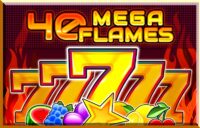 40 Mega Flames logo