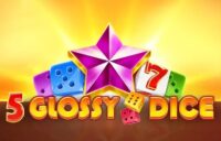 5 Glossy Dice logo