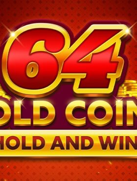 64 Gold Coins Hold and Win