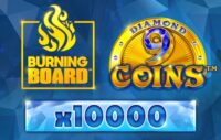 9 Coins Diamond Burning Board logo