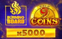 9 Coins Gold Burning Board logo