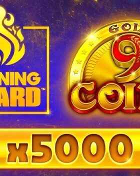9 Coins Gold Burning Board