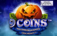 9 Coins Grand Platinum Edition Halloween Jackpots logo