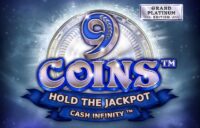 9 Coins Grand Platinum Edition Score the Jackpot logo