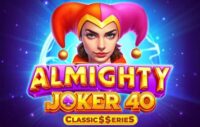 Almighty Joker 40 — Classic$$eries logo