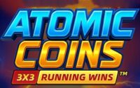 Atomic Coins Running Wins logo
