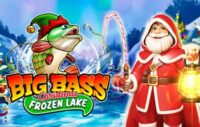 Big Bass Christmas — Frozen Lake logo