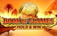 Book of Flames Hold & Win logo