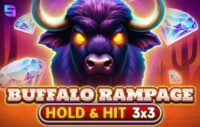 Buffalo Rampage — Hold & Hit 3×3 logo