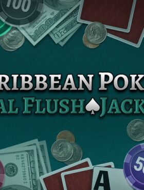 Caribbean Poker Royal Flush Jackpot