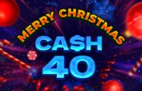 Cash 40 Christmas logo