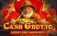 Cash Grotto Love the Jackpot logo