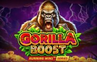 Coin Rush Gorilla Boost Running Wins logo