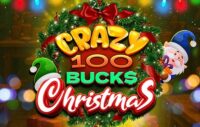 Crazy 100 Bucks Christmas logo