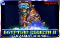Egyptian Rebirth II — Frozen Flames logo