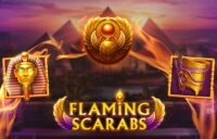 Flaming Scarabs logo