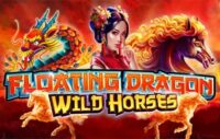 Floating Dragon Wild Horses logo