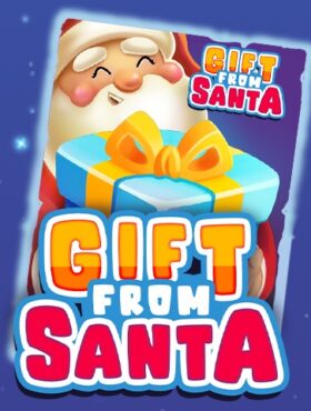 Gift From Santa Blue