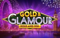Gold and Glamour Hold and Win logo