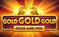 Gold Gold Gold Hold and Win logo