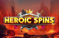 Heroic Spins logo