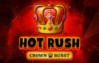 HOT RUSH Crown Burst logo