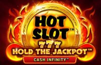 Hot Slot — 777 Hold the Jackpot logo
