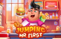 Jumping Mr. First logo