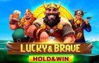 Lucky & Brave Hold And Win logo