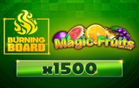 Magic Fruits Deluxe Burning Board logo