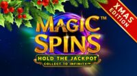 Magic Spins Xmas logo