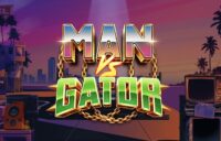 Man vs Gator logo
