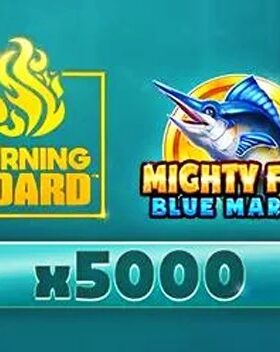 Mighty Fish — Blue Marlin Burning Board