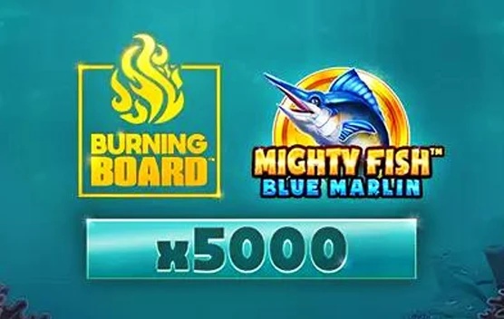 Mighty Fish — Blue Marlin Burning Board