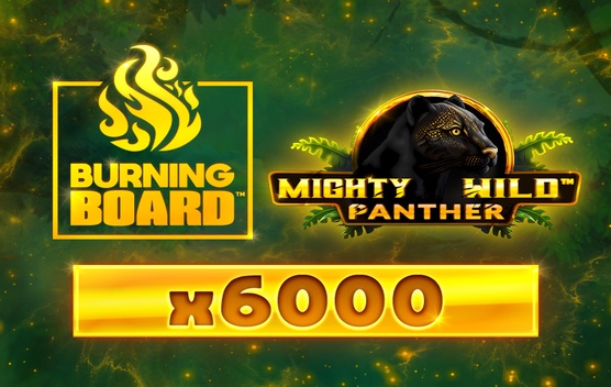 Mighty Wild — Panther Gold Burning Board