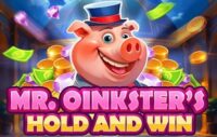 Mr. Oinksters Hold and Win logo
