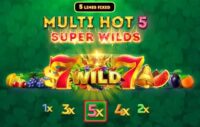 Multi Hot 5 Super Wilds logo