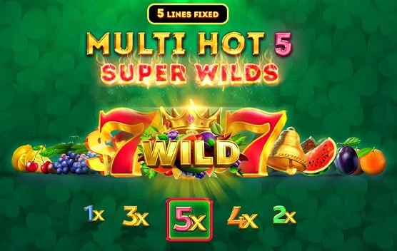Multi Hot 5 Super Wilds