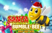 Santa Bumble Bee Hold and Win logo